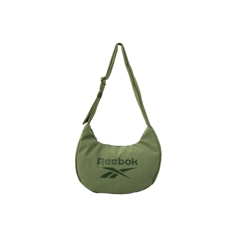 Reebok Fabric Crescent Moon Bag Shoulder Bag Medium Size Unisex Burgundy/Apricot/Matcha/Fuchsia/Black-13