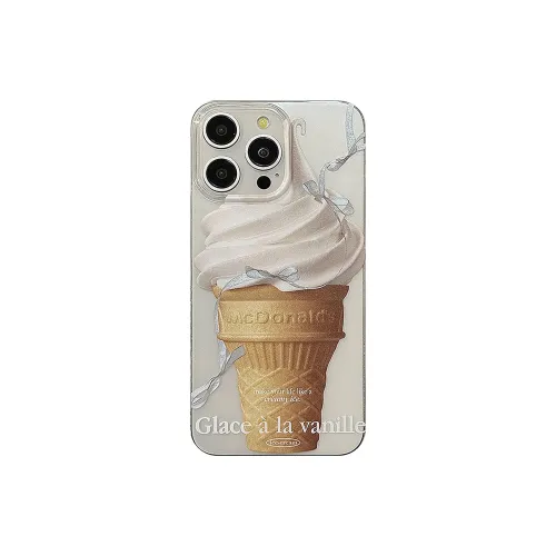 Oyriuas TPU Material Summer Bowknot Ice Cream Phone Cases Suitable For Apple 15 Refreshing Sweet Style