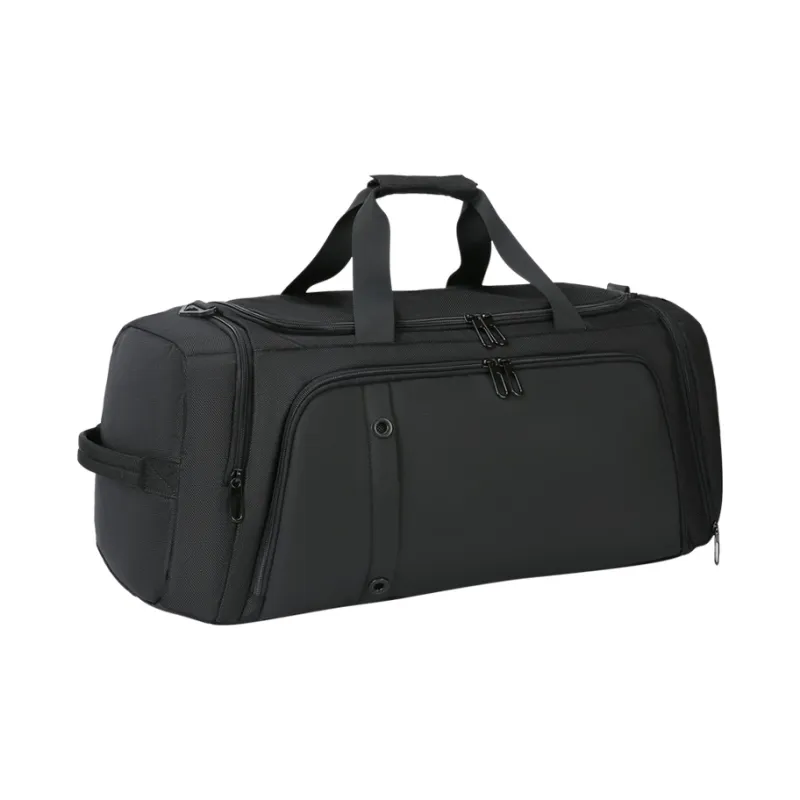 TGURU Oxford Travel Bag Luggage Bag Travel Bag One Shoulder Handbag Crossbody Bag Backpack Large Size Men's Black-9