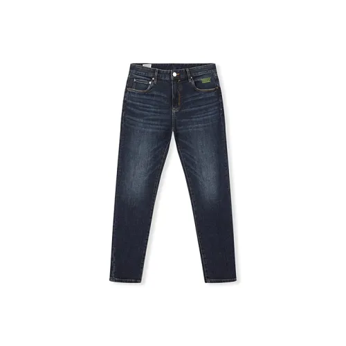 Cabbeen Jeans Men Dark Blue 87