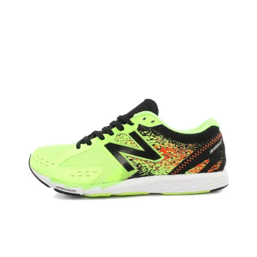 New Balance HANZO LIME Running Shoes Men Low-Top Green/Black