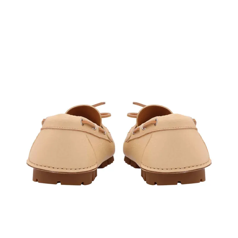 Ferragamo Loafers Men Beige-4