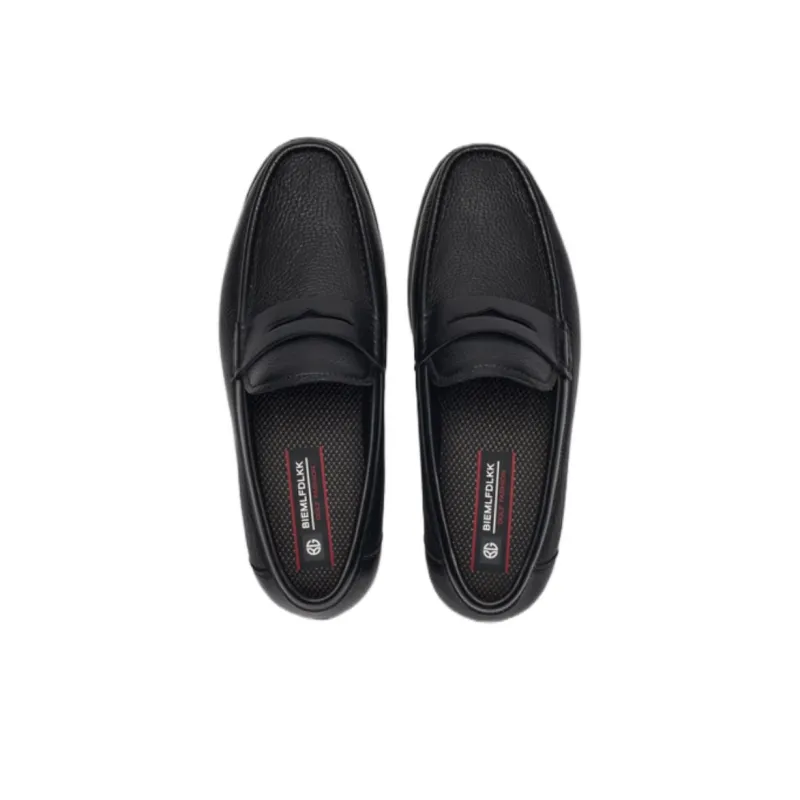 Biyin Leufen Loafers Men's Black-3