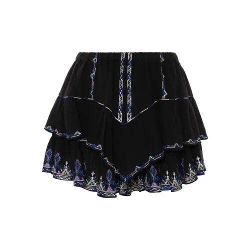 ISABEL MARANT Casual Short Skirts Women's Black