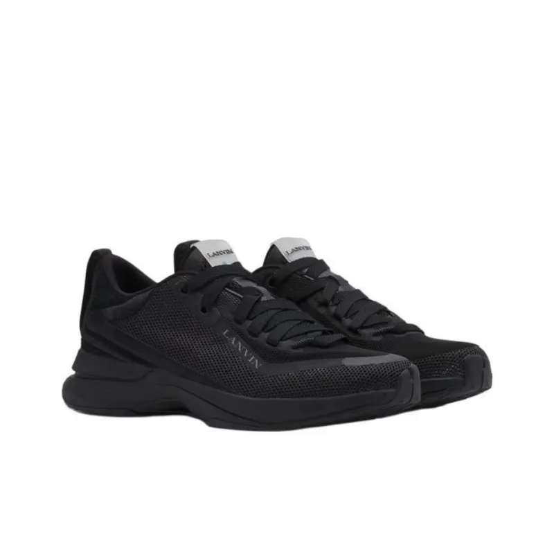 Lanvin LI Low Top Casual Shoes Men's Black-2
