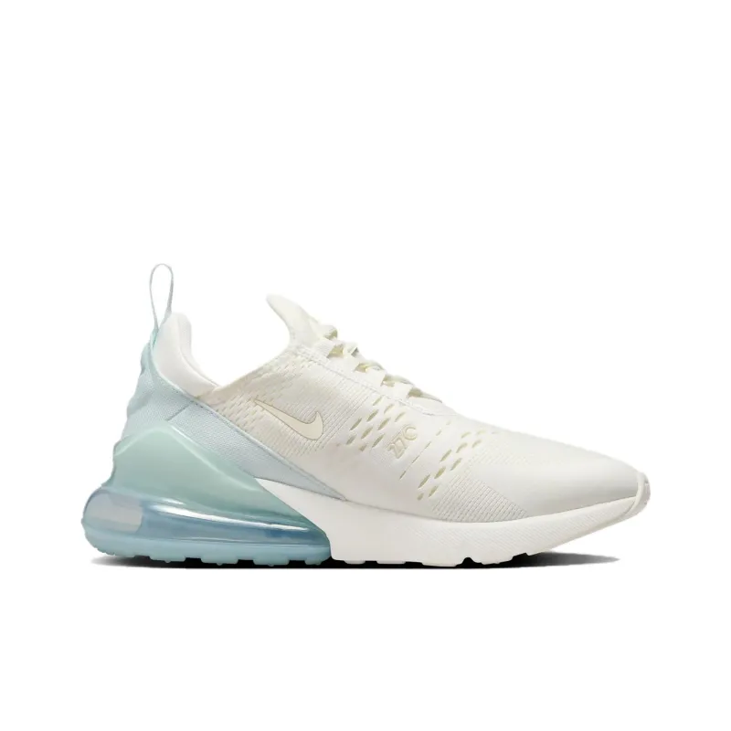Nike Air Max 270 Sail Glacier Blue Flax Coconut Milk Women's-1