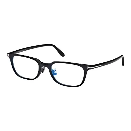 TOM FORD   Rectangular Eyeglass Frames Unisex Black