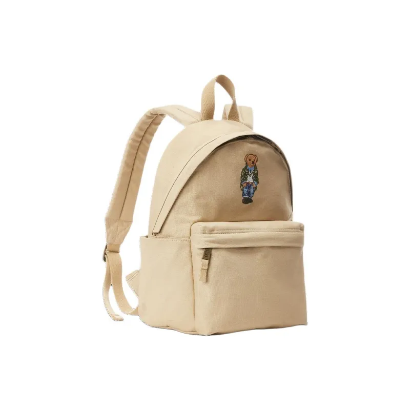 Polo Ralph Lauren Canvas Backpack Regular Kids' Beige Yellow-1