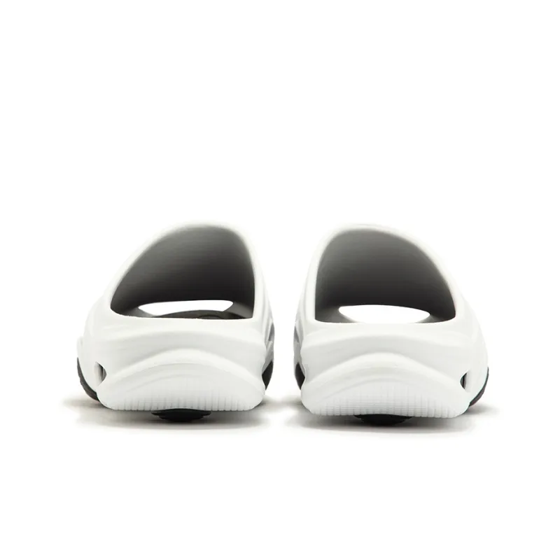 361° Slip Resistant Slide Slippers Men's White Black-3