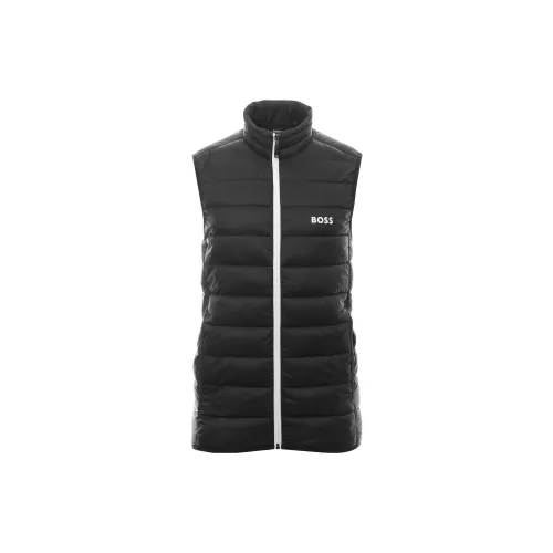 HUGO BOSS Vests Men Black