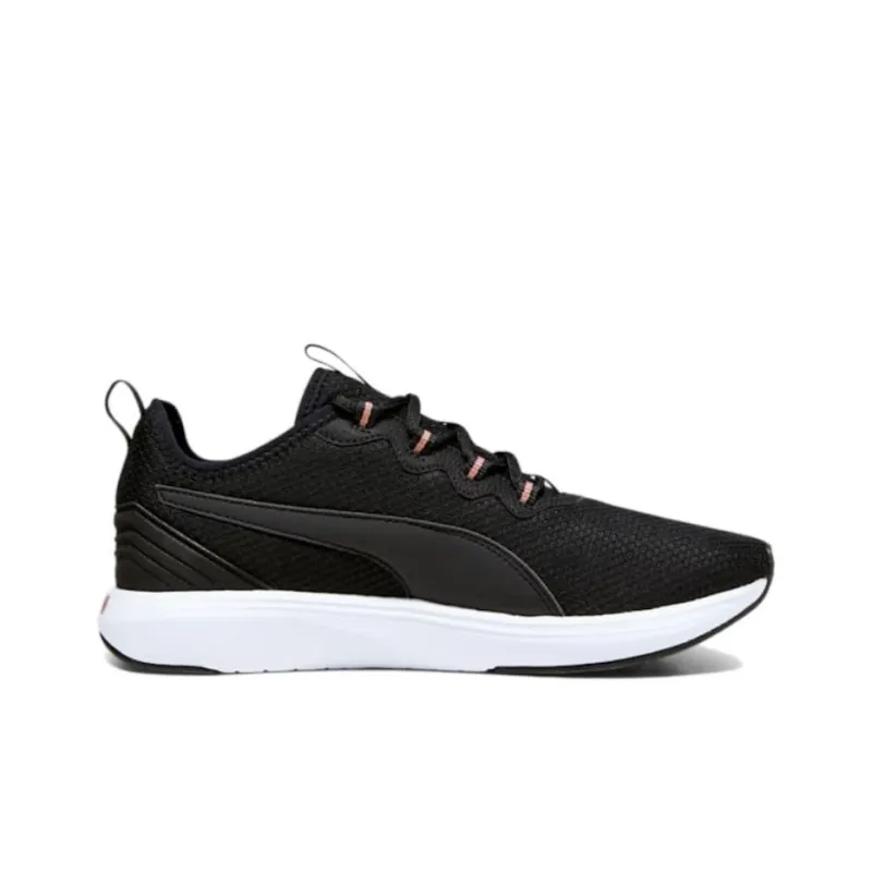 PUMA Softride Cruise 2 Cushioning Anti-Slip And Wear-Resistant Low-Top Casual Running Shoes Men's Black Orange-1