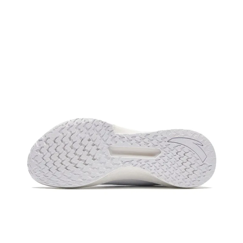 Anta Cushioning Wear Resistant Low Top Casual Running Shoes Women's White-4