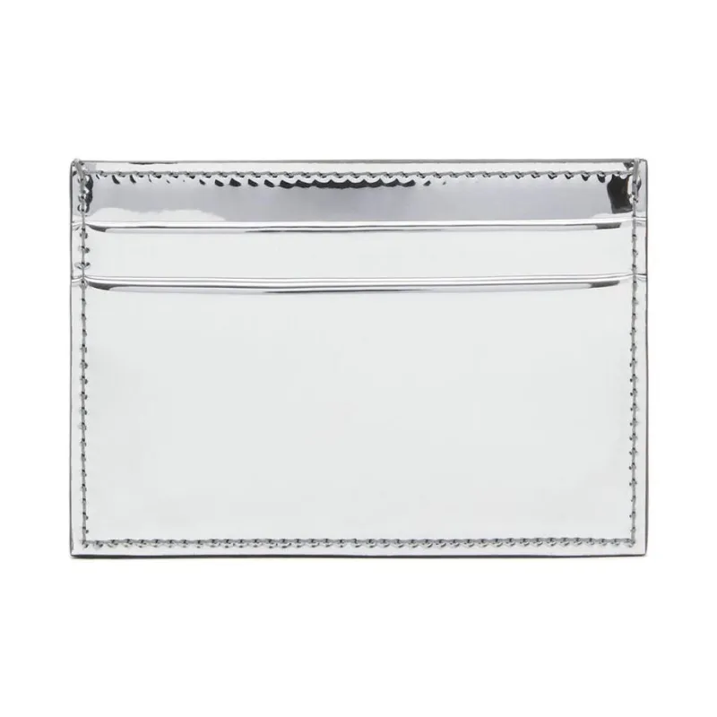 Alexander McQueen Thermoplastic Polyurethane Card Holder Men's Silver-2