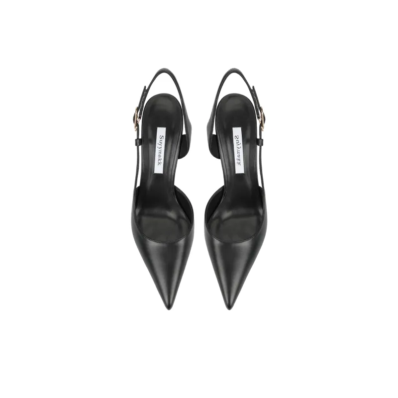 Suyymakk High Heels Strap Sandals Extremely High Women's Black-2