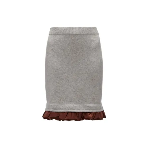 JW Anderson Casual Short Skirts Women's Light Gray