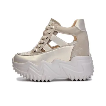 Egger Bird Height Increasing Breathable Coverage Low-Top Chunky Sneakers Women's