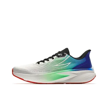Anta Cushioning Wear-Resistant Low-Top Running Shoes Men's Papyrus White