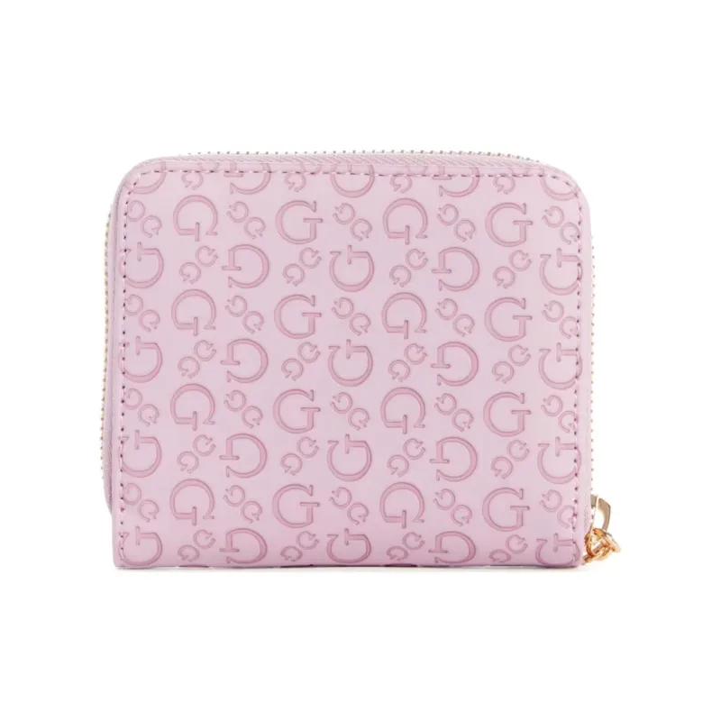 GUESS Faux Leather Wallet Women's Purple-1