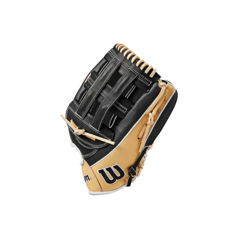 Wilson Baseball Gloves Catcher's Glove PU Polyurethane Unisex Black-2
