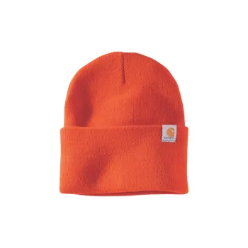 Carhartt Acrylic Beanies Unisex Orange
