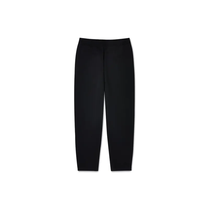 Kappa 1916 Series Knitted Sports Pants Women's Black-1