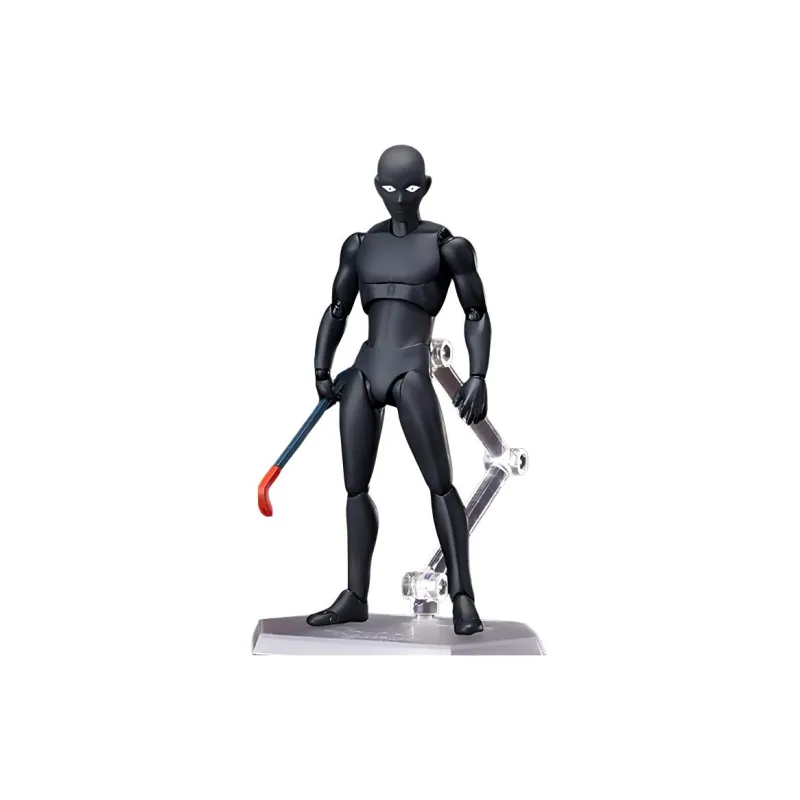 FREEing Men In Black Figma Detective Conan Case Closed Figure Scale Figures 14cm-0