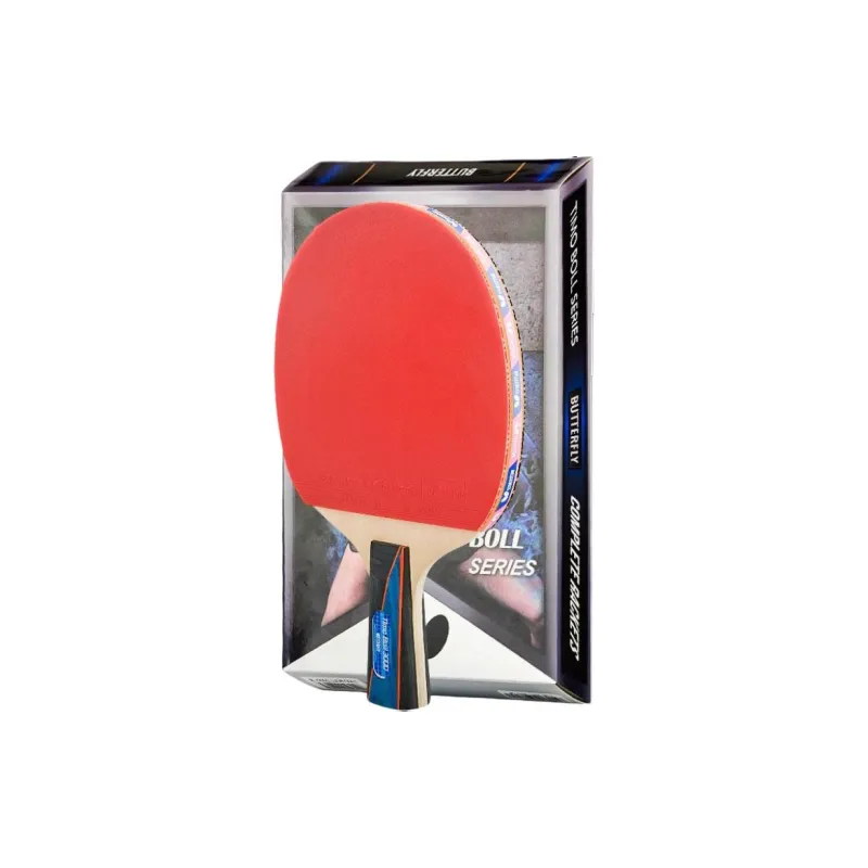 Butterfly Ping Pong Paddles Unisex All Wood Red-10