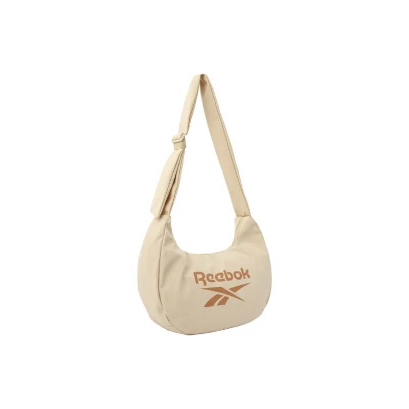Reebok Fabric Crescent Moon Bag Shoulder Bag Medium Size Unisex Burgundy/Apricot/Matcha/Fuchsia/Black-11