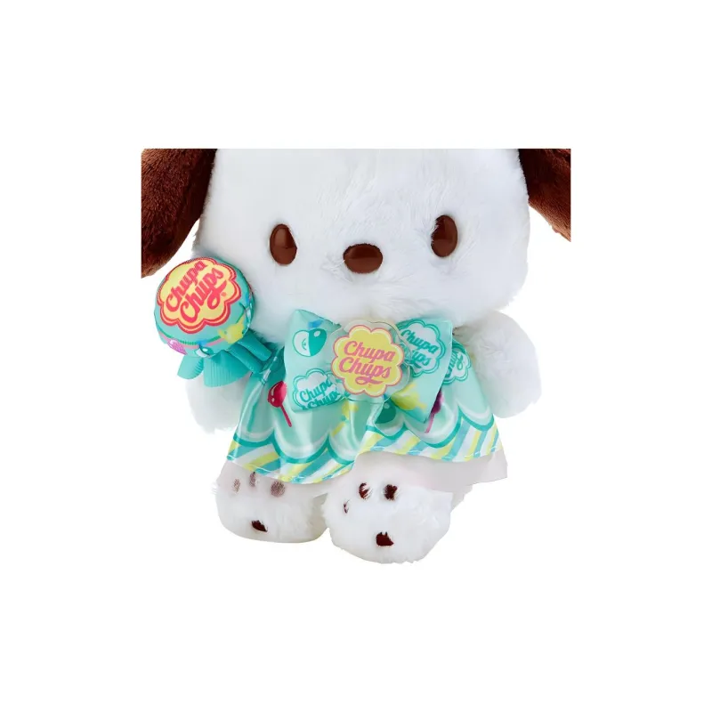 Sanrio Pochacco Precious Pearl Dolls Plush Pendant 16cm High 15cm Long-4