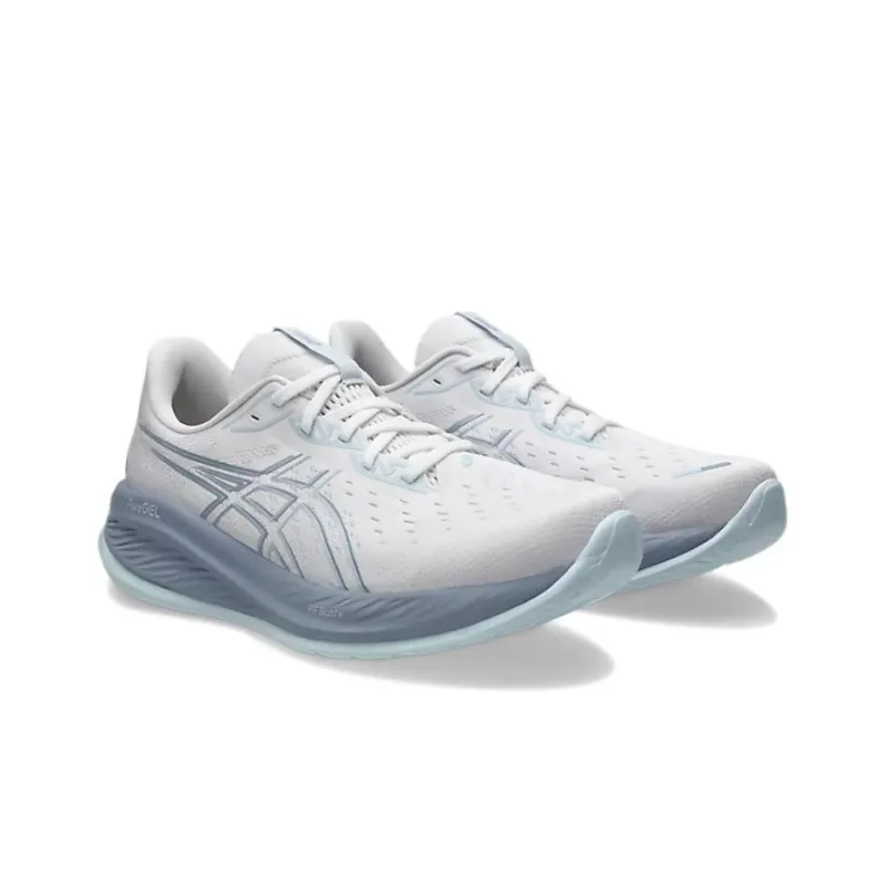 Asics Gel Cumulus 26 Cushioning Slip Resistant Low Top Running Shoes Men's White-2