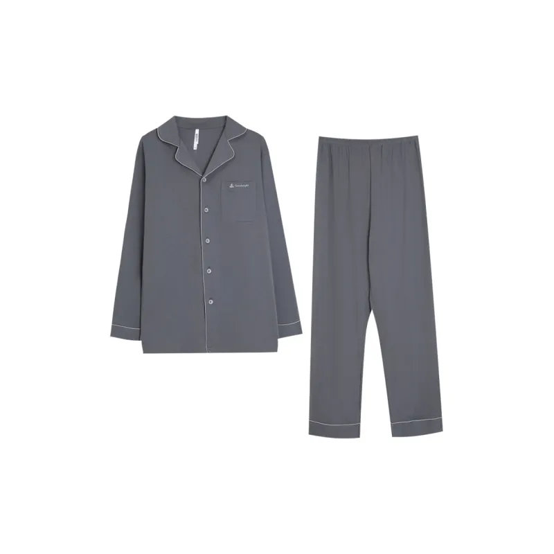 Red Beans At Home Pajama Set Men's-1