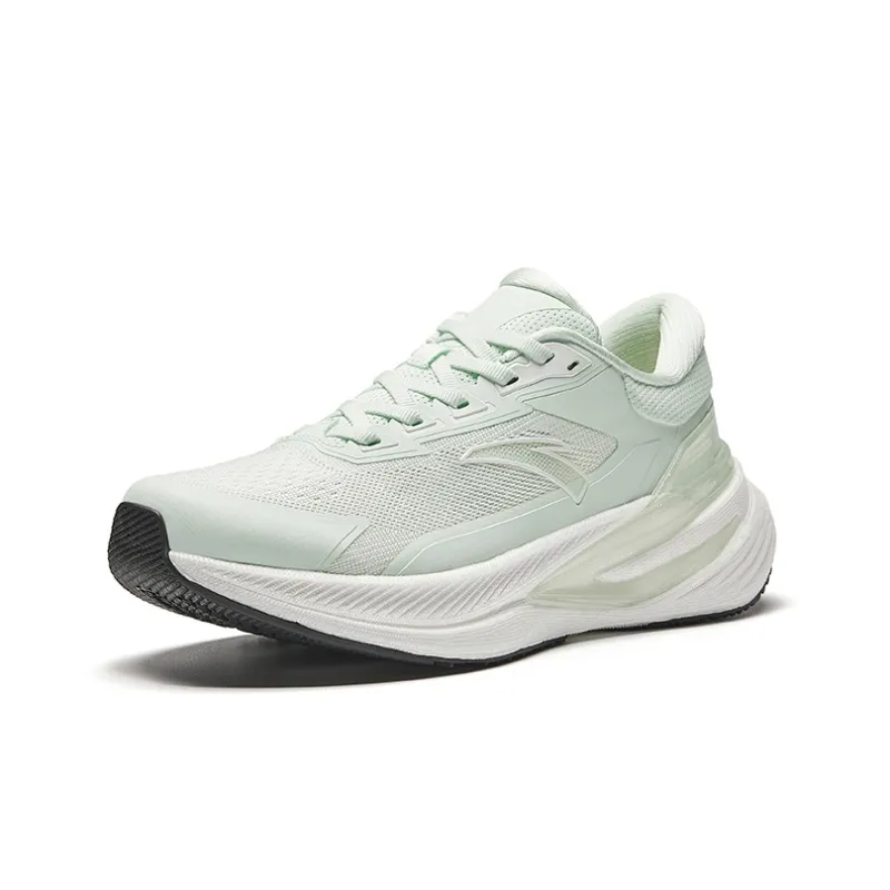 Anta Running Collection Durable Breathable Supportive Lightweight Low-Top Running Shoes Women's Light Dawn Green-1