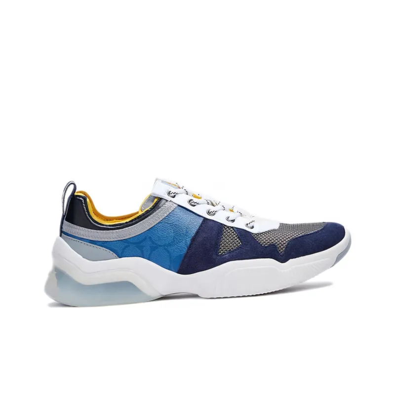 COACH CitySole Cushioning Anti-Slip And Wear-Resistant Low-Top Casual Shoes Men's Indigo-1