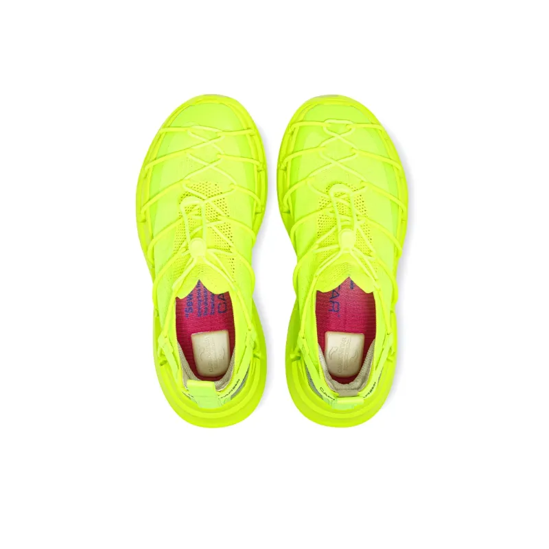 CARBONSTAR SKIN Skin Series Running Shoes Unisex Low Top Neon Yellow-3
