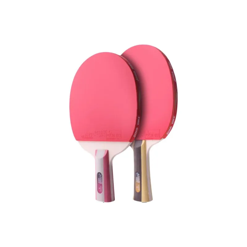 DHS Ping Pong Paddles Kids' All Wood Red-2