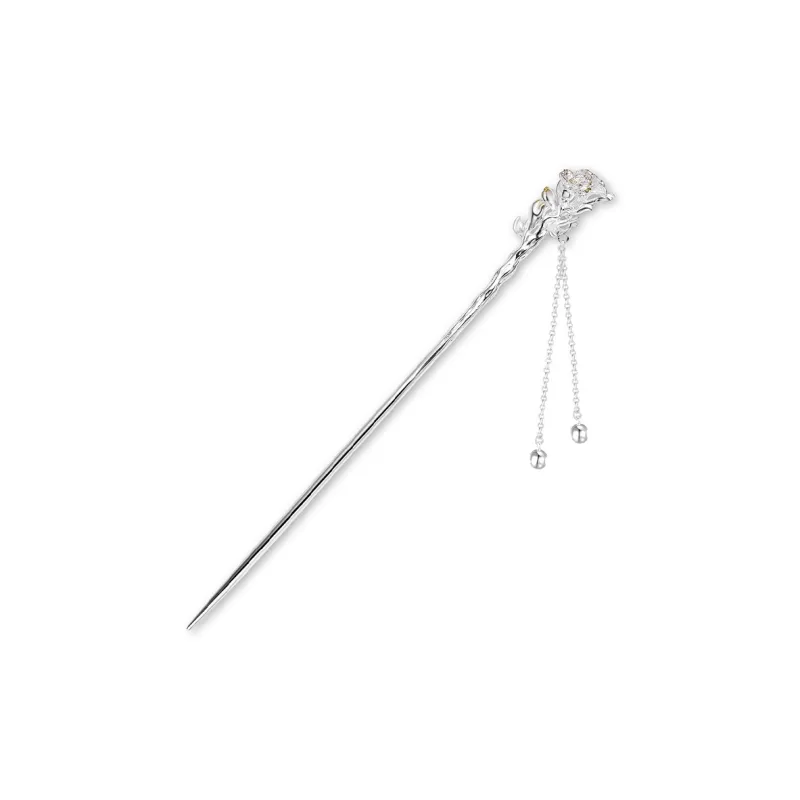 KADER Alloy Hairpins Women's Silver Box-14
