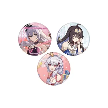 MIHOYO Honkai/Bronya X Honkai/Kiana, Honkai/Ayashiya Saint Seiya Collection Badges