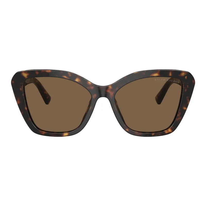 Ralph Lauren Collection Irregular Shape Sunglasses Unisex Tortoiseshell-1