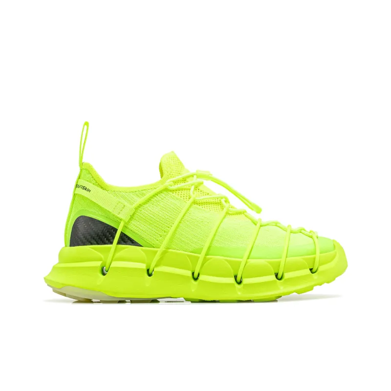 CARBONSTAR SKIN Skin Series Running Shoes Unisex Low Top Neon Yellow-1