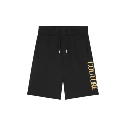 VERSACE JEANS COUTURE Casual Shorts Men Black