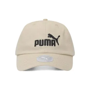 PUMA Cotton Baseball Caps Unisex Beige