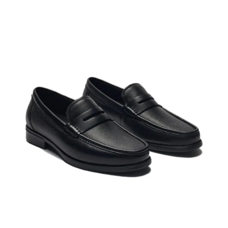 Biyin Leufen Loafers Men's Black-2