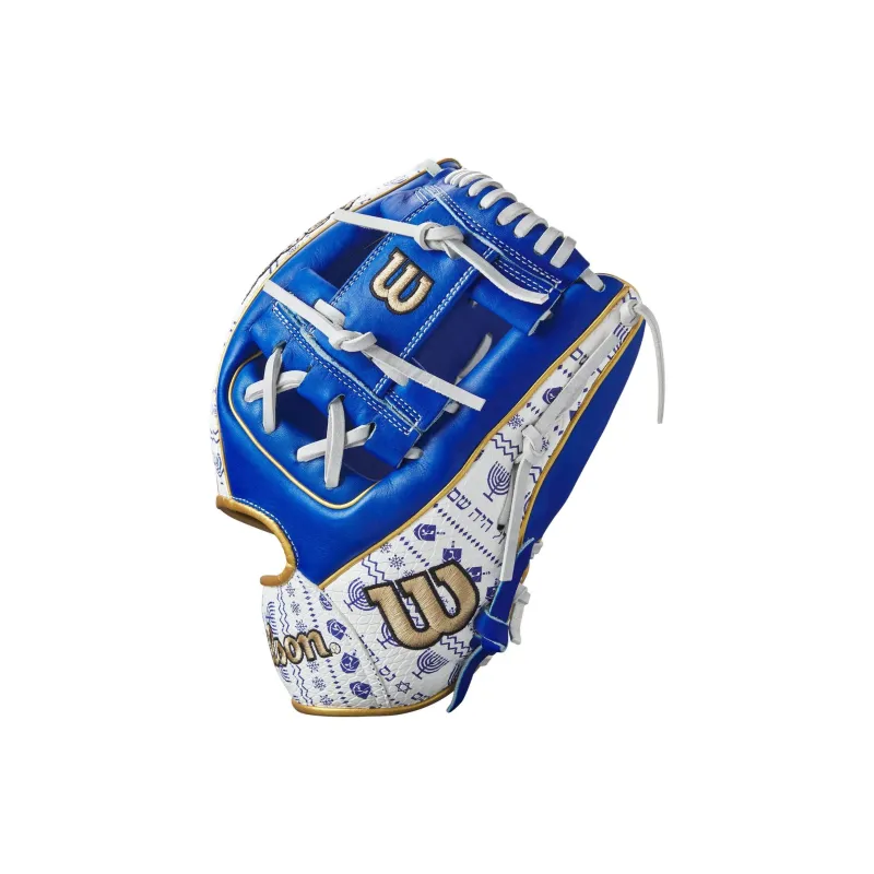 Wilson Baseball Gloves Catcher's Glove PU Polyurethane Unisex Blue-3
