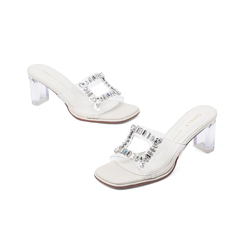 COMELY Rubber Sole Slip Resistant Slide Slippers Women's-2
