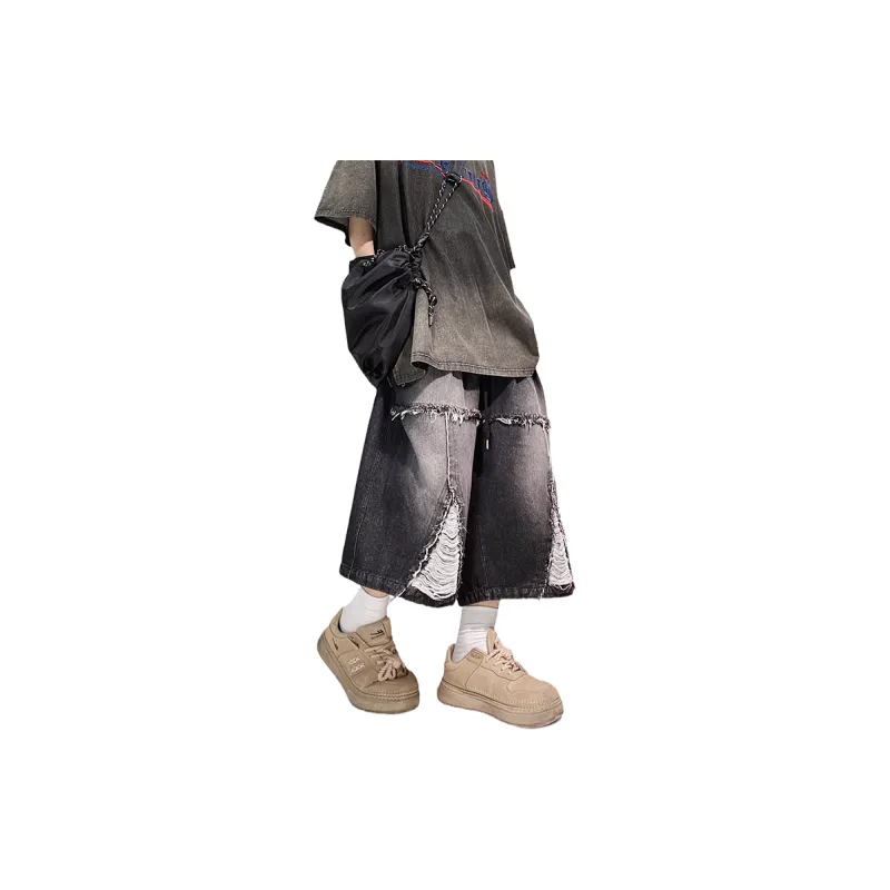 UUCSCC Denim Shorts Men-5