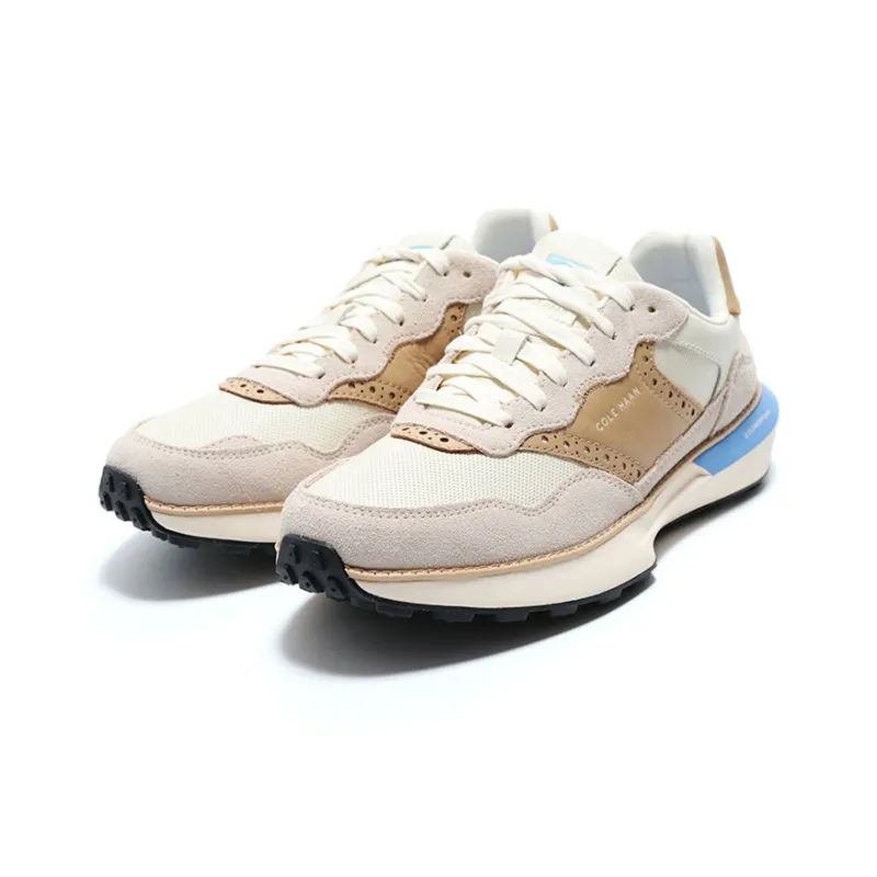 COLE HAAN Cushioned Wear Resistant Breathable Lightweight Low Top Running Shoes Men's Khaki-1