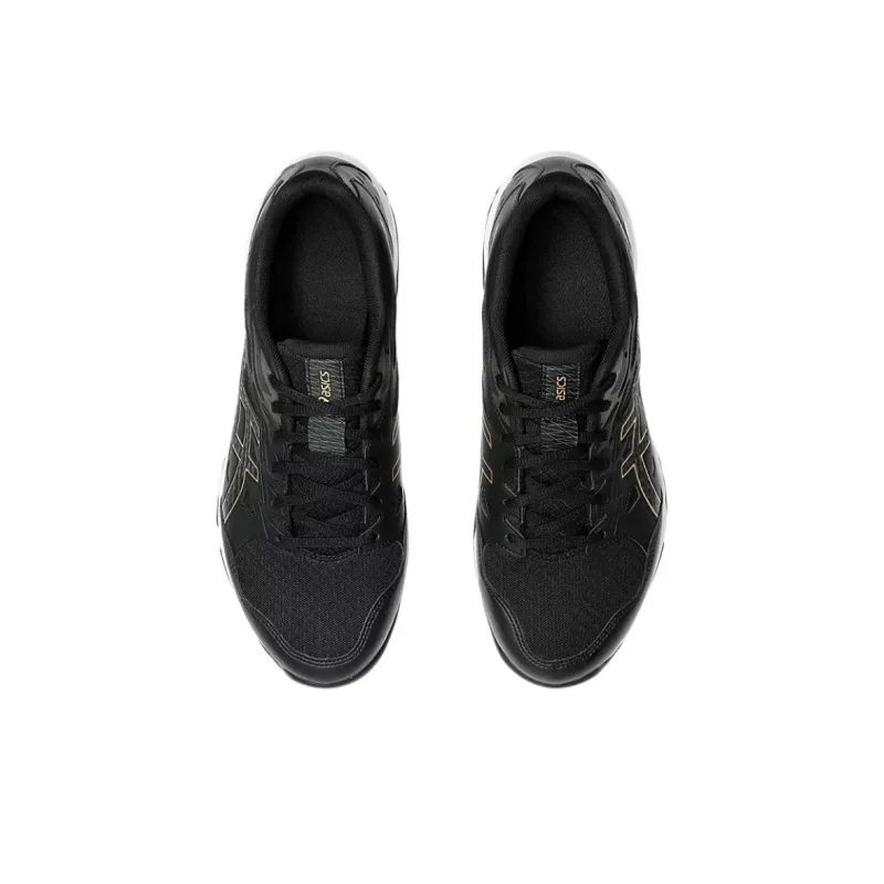 Asics Gel-Rocket 11 Anti-Slip Wear-Resistant Low-Top Training Shoes Men's Black Gold-3