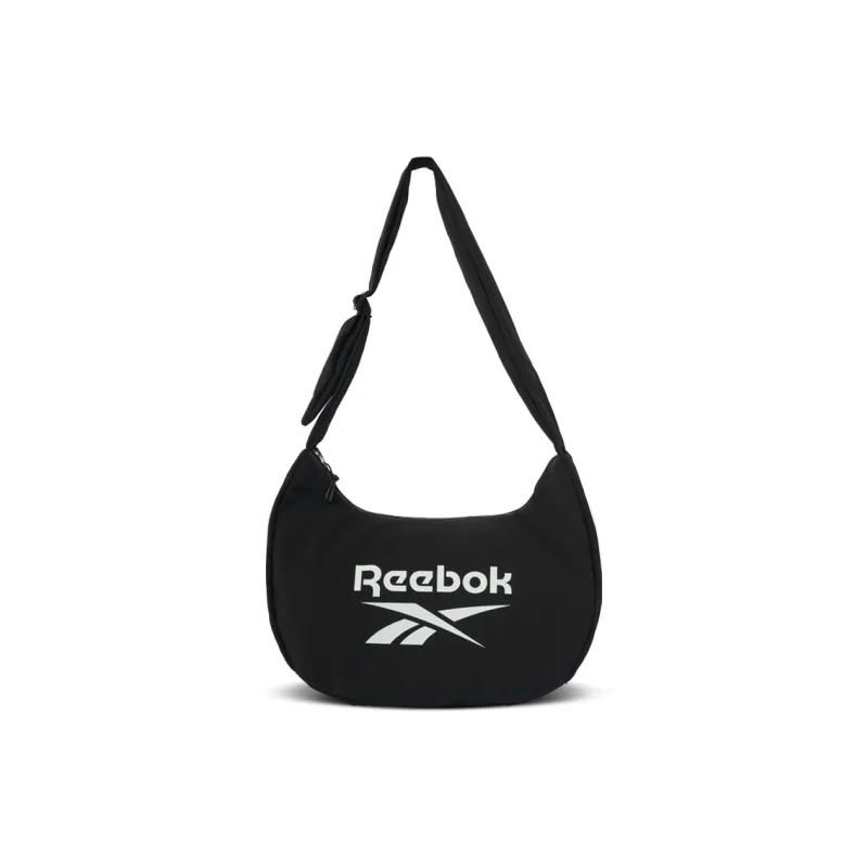 Reebok Fabric Crescent Moon Bag Shoulder Bag Medium Size Unisex Burgundy/Apricot/Matcha/Fuchsia/Black-0