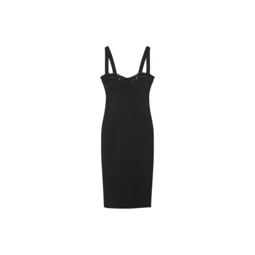 VERSACE JEANS COUTURE Slip Dresses Women's Black