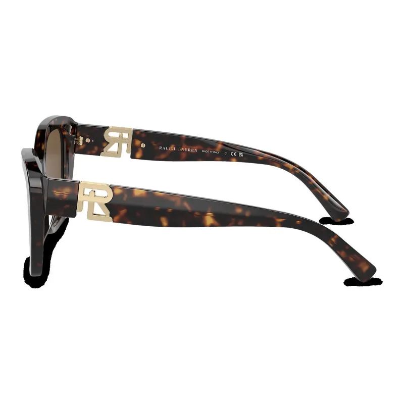 Ralph Lauren Collection Irregular Shape Sunglasses Unisex Tortoiseshell-2